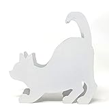 [pkpohs] 蚊取り線香ホルダー 猫 ねこ 蚊取り線香 入れ スタンド 蚊遣り (ブラックA)