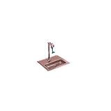 T&S Brass B-1230 Water Station Pedestal Glass Filler and Drip Pan [並行輸入品]