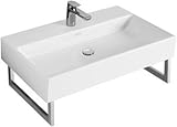 洗面台、19 5 / 8 " x 16 1 / 2インチ、オーバーフロー1つ、蛇口穴、Convertible to 3蛇口穴、壁掛け式