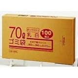 クラフトマン ｺﾞﾐﾌﾞｸﾛ 70L 100ﾏｲ HK-094