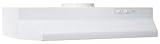 Broan 423001 ADA Capable Under-Cabinet Range Hood, 190 CFM 30-Inch, White [並行輸入品]