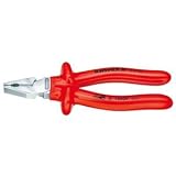 KNIPEX(クニペックス)0207-225 強力絶縁ペンチ 1000V