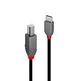 LINDY 1m ANTHRA LINE USB2.0 Type-C to Type-Bケーブル(型番:36941)