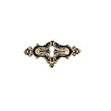 Brass accessory R.030 アンティーク 取っ手 真鍮 金具 家具 鍵穴 引出し
