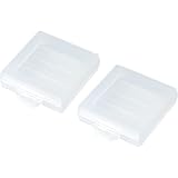 サンワサプライ 電池ケース(単4形用2個セット・クリア) DG-BT4CLN