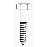 The Hillman Group 832046 5/16 x 4-Inch Stainless Steel Hex Lag Screw, 25-Pack [並行輸入品]