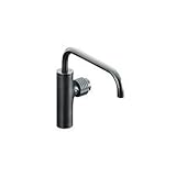 [LF-74/SAB]INAX　洗面水栓　立水栓　カウンター取付専用タイプ　釉の美・創の美シリーズ　排水栓なし　黒クロムメッキ（LF74/SAB ）