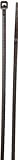 Aviditi CTUV518 Nylon UV Stabilized Cable Tie, 5-1/2 Length x 3/32 Width, Black (Case of 1000) by Av