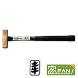 土牛 DOGYU　両口玄能　ブロンズグラス柄八角玄能　225g　81006