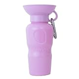 PET SELECT ペットセレクト ペット用水筒 AUTO PET MUG オートペットマグ 650ml (ライラック) 給水ボトル 皿 一体型 ウォーターボトル 犬 散歩 節水 お散歩グッズ お出かけ アウトドア レジャー ランニング ドッグラン ペット用 ペットグッズ 犬用品 猫グッズ