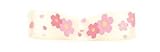 東京リボン エクセル・シーズン デザインリボン リボン ラッピング資材 (202 桜)