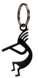KC-56 Kokopelli Keychain Key Ring with Silhouette by Village Wrought Iron