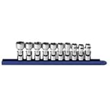 KDツールkdt80565 10 Piece .37 in。ドライブメトリック6点フレックスソケットセット