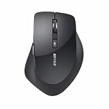 BSMBW320BK(ブラック) ワイヤレスBlueLEDマウス 2.4GHz接続 5ボタン
