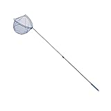 BUNDOK(バンドック)魚網 三角型 160-36 BD-609 アミ ガード付 ガサガサ向き 伸縮 水生生物 採集