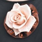 【決算在庫一掃大セール！！】大輪プリザーブドフラワーコサージュ　 枯れない花のプリザーブドフラワーマグネットなので服が痛まないのが嬉しい！ (ニューヨークベージュ)