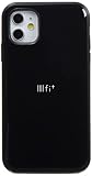 グルマンディーズ IIIIfit iPhone11/XR(6.1インチ)対応ケース ブラック IFT-45BK