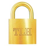 iNAHO・TLH小型錠　南京錠-5000　30mm同一
