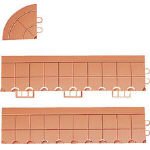 TRUSCO テラモト 抗菌フミンゴ中ふちメスオレンジ MR0852945
