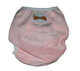 One Size Fit All- Diaper Cover MINKY - BABY PINK by BubuBibi [並行輸入品]