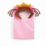 Little Princess Hooded Blanket Brunette by North American Bear Co. (3884) by North American Bear
