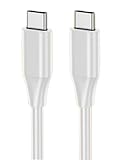 HIDISC USB ケーブル Type-C to C 1m 超急速 PD100W ホワイト HD-TCC100WH