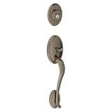 Schlage f92wkf620アンティークピューターf-seriesウェイクフィールド外部ダミーハンドル(内部側面別売) f92-wkf