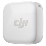 DJI Mic Miniトランスミッター（アークティックホワイト） ワイヤレスマイク ピンマイク 超軽量 オーディオ DJI OsmoAudio ノイズキャンセリング カメラ／iPhone／Android用ワイヤレスマイク Vlog撮影 ストリーミング
