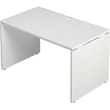 Garage 木製パソコンデスク AFデスク 幅120cm 奥行き70cm AF-127H 白 ホワイト