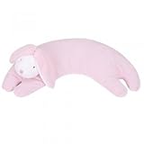 Angel Dear Curved Animal Pillows (One Size, Pink Floppy Ear Bunny) by Angel Dear [並行輸入品]