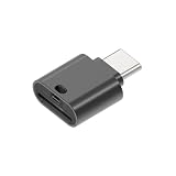 AXYO Type-C カードリーダー Micro SDカード対応 タイプC メモリーカードリーダー OTG 変換アダプタ 汎用 USB Type-Cポートのデバイスに対応 ブラック