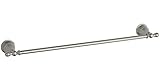 KOHLER K-16150-BN Revival 24-Inch Towel Bar, Vibrant Brushed Nickel [並行輸入品]