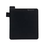 ピタッと貼るポケット、ノートPC・タブレット用伸縮ポケット、小物収納ケース (ブラック)