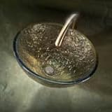17 "ガラス容器シンク 17 Inch 005-005-200 1