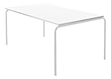 コクヨ ミーティングテーブル DAYS OFFICE pile pipe XY-TPP159SAAMCW 幅150×奥行90cm 天板グレインドホワイト/脚ホワイト