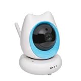 日本製オペレーションアプリ 据置/天井設置型室内用　技適マーク有WiFiネットワークカメラ 720pix ベビーモニター IPカメラ0048