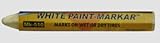 Black Jack Tire Repair BJK-MK-510-2 0.5 In. White Paint Marker Hex