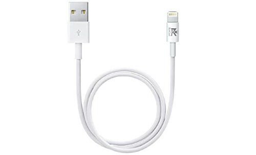 【Apple認証 (Made for iPhone取得)】Roiciel プレミアムライトニングUSBケーブル iPhoneSE /iPhone 6s / 6s Plus / iPhone 6 / 5 / iPad Air / iPad mini 用 コンパクト端子 8RCMFILTN-05WA(MFiランセンス認証取得プレミアムライトニング0.5M, ホワイト)