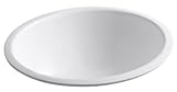 Kohler Caxton Undercounter洗面所、17 " x 14 " K-2205-0 1