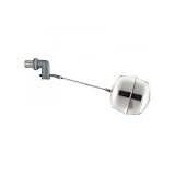 三栄水栓製作所 横形ステンレスボールタップ トイレ用品 ステンレス玉付 玉の直径:1 [並行輸入品]