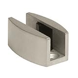 C・R・Laurence ls307bs CRL BrushedステンレスLagunaシリーズ調節可能な下部床ガイド