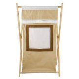 Metro Khaki/White/Chocolate Hamper by Bacati [並行輸入品]