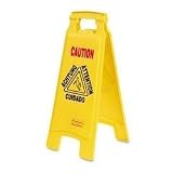 rub611200yw – 多言語メッセージFloor Sign : Caution