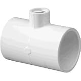 Tee pvc40 1 x 1 " sx1 / 2 " FPT by Charlotte mfrpartno PVC 02401 3200