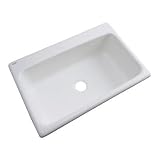 Thermocast Manhattanアンダーマウント33 x 22インチシングルボウルキッチンシンク