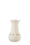 Belleek 4351 Shamrock Lace Vase, 7-Inch, White by Belleek