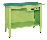 直送品 サカエ SAKAE 一人用作業台・高さ調整タイプ TCP-096A