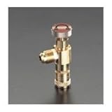 エスコ [R407C・R404A]1/4"ミニコントロールバルブ EA104AD-22