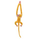 長い腕を持つ猿のぬいぐるみ 子供用 60cm ぬいぐるみ テナガザル 抱っこ人形 部屋用 吊り下げ装飾 かわいい なだめる人形 女の子 ギフト ぬいぐるみ 不安のため 子供部屋用