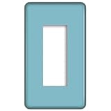 CASEMAKER コンセント/スイッチプレート共通タイプ 【フルカラー(モダン)プレート互換品】【1連3コ用 型番WN6003】 カラーパレット(ナチュラル色) 07番スカイブルー パナソニック互換品